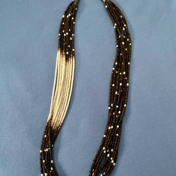 Ramona Byrd Jewelry - Ramona Byrd 10 Strand Heishi Bead Neckace